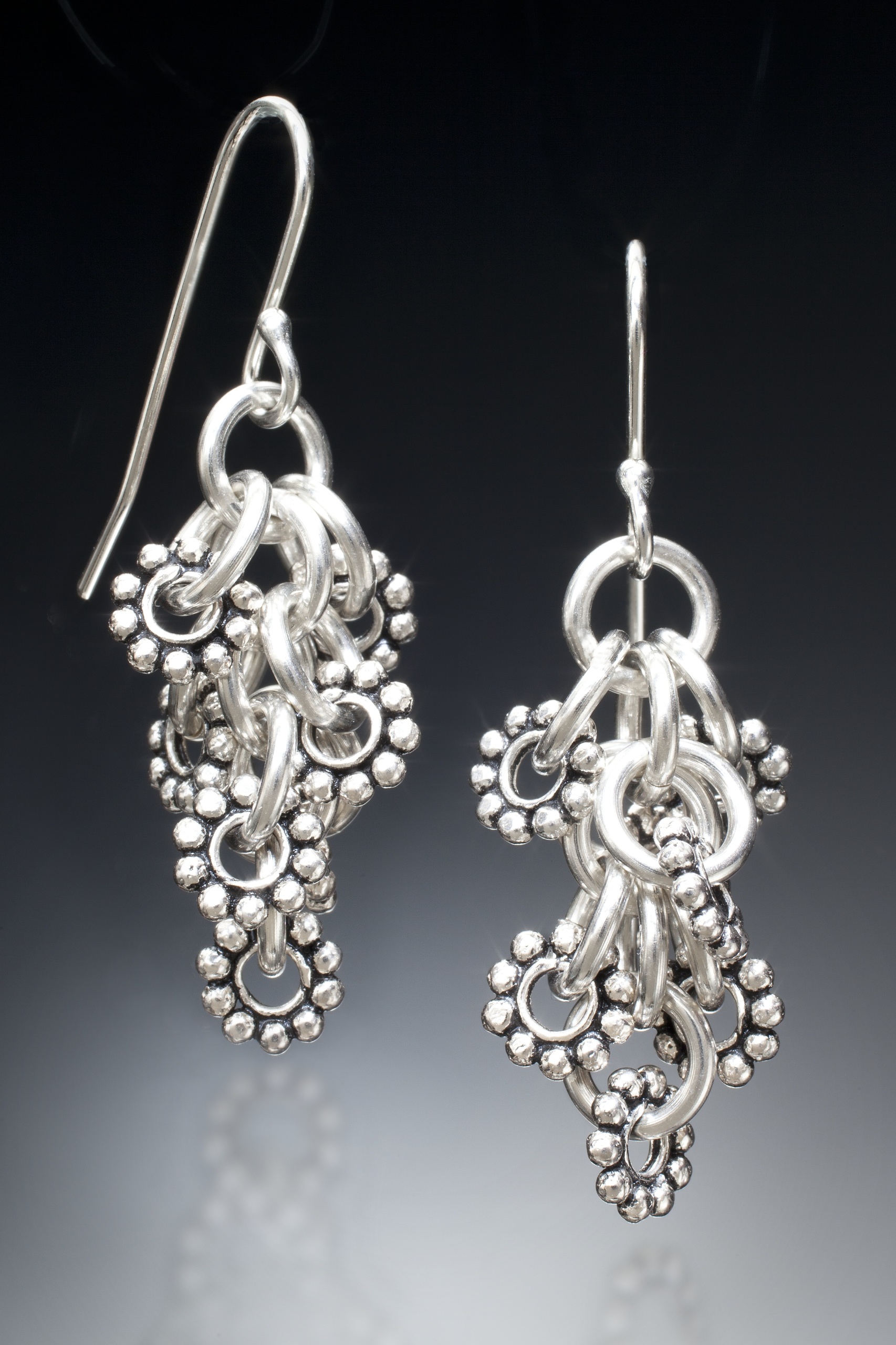 handmade sterling silver earrings